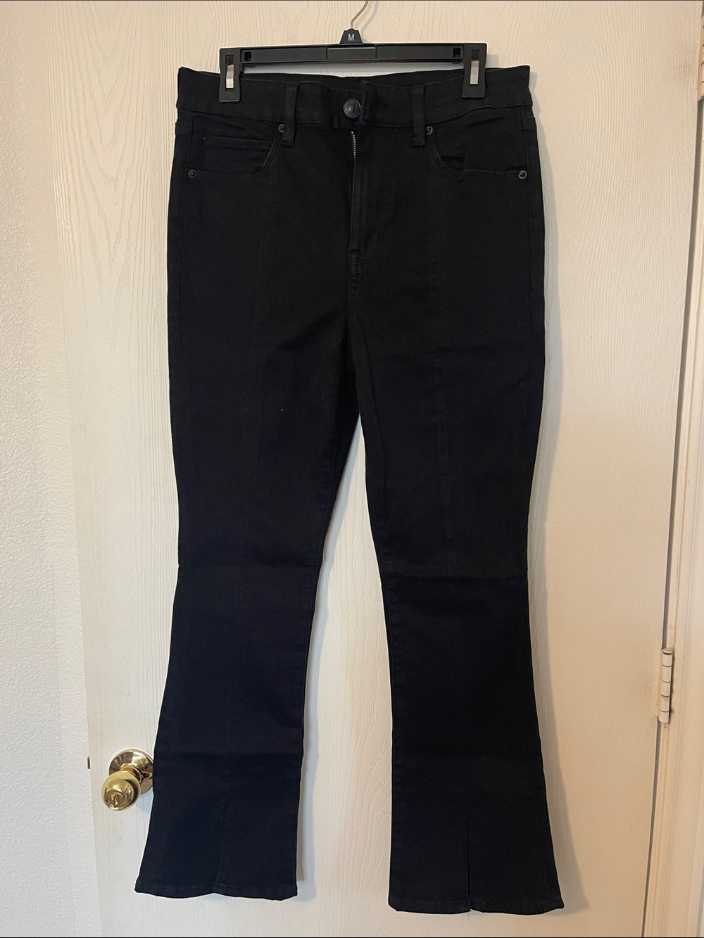 American Eagle Outfitters Black Flare Jeans